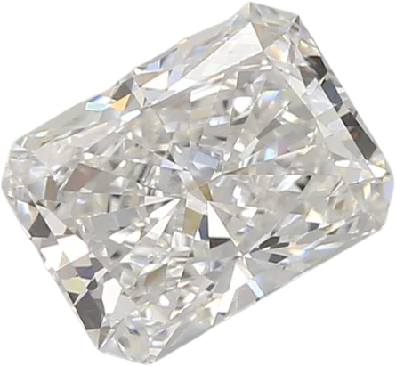 0.78 Carat E VVS2 Radiant Lab Diamond