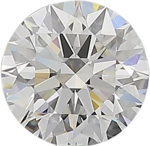 0.78 Carat F VS2 Round Natural Diamond