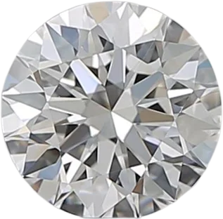 0.8 Carat F VVS2 Round Natural Diamond