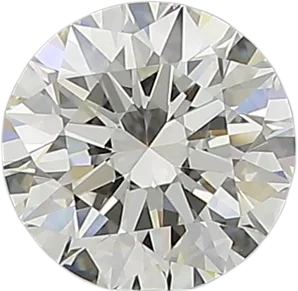 0.81 Carat I VVS2 Round Natural Diamond