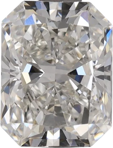 0.85 Carat H VVS2 Radiant Lab Diamond