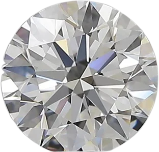 0.9 Carat E IF Round Natural Diamond