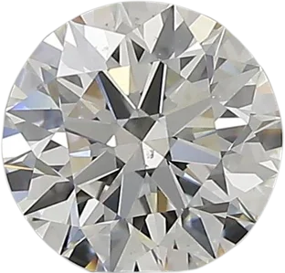 0.9 Carat F VS2 Round Natural Diamond