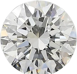 0.9 Carat H VVS2 Round Natural Diamond