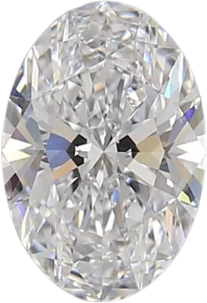 0.91 Carat D VS1 Oval Lab Diamond