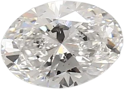 0.96 Carat E vs2 Oval Lab Diamond