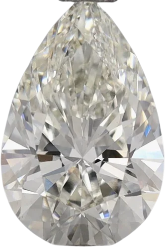 0.99 Carat I VVS2 Pear Lab Diamond