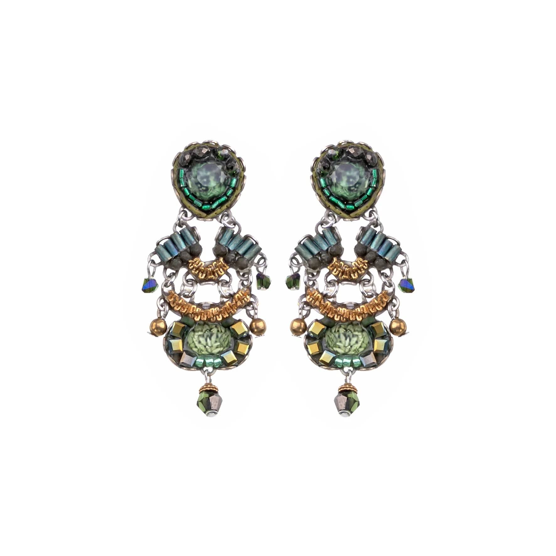 Viridian Mood Shanta Earrings