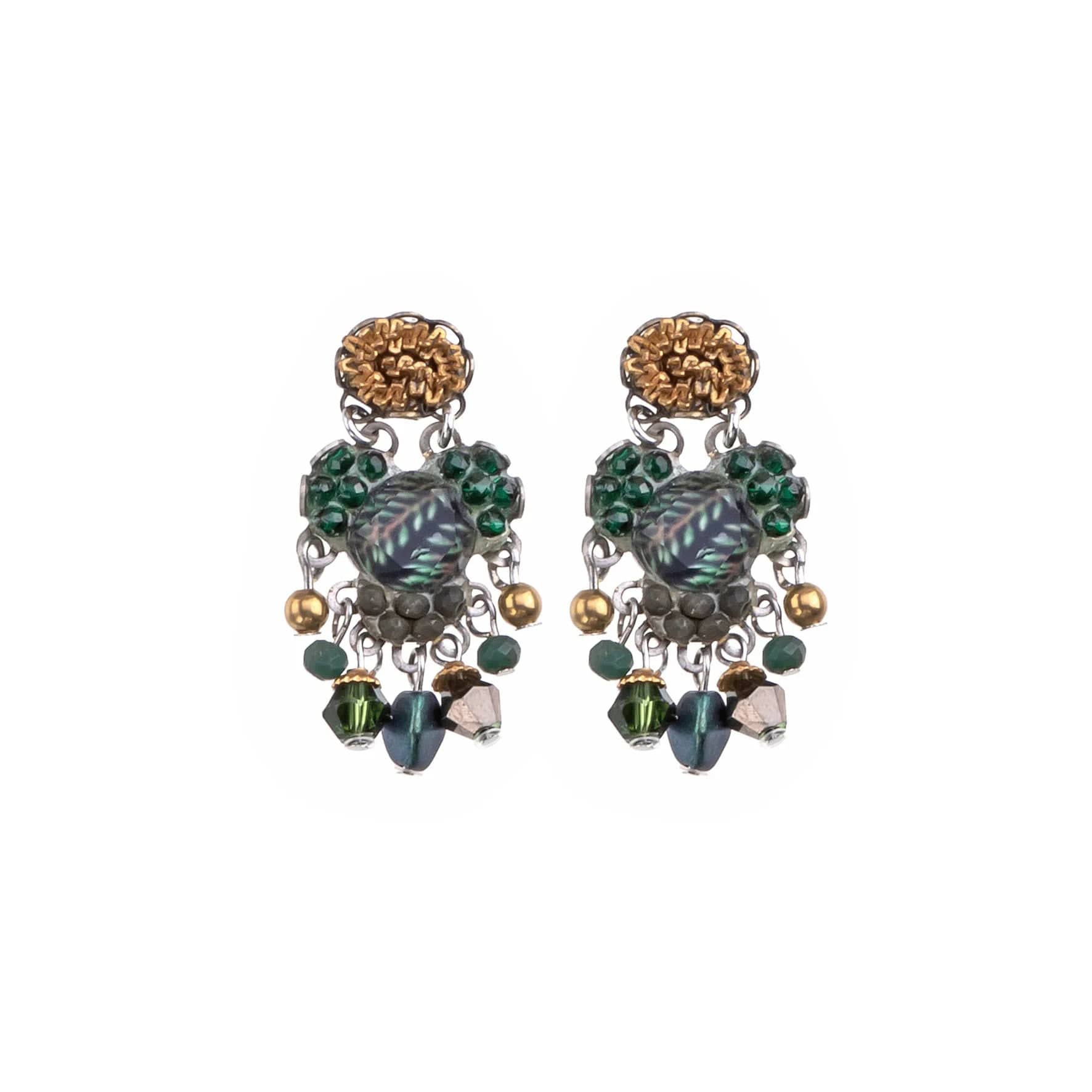 Viridian Mood Ping Earrings