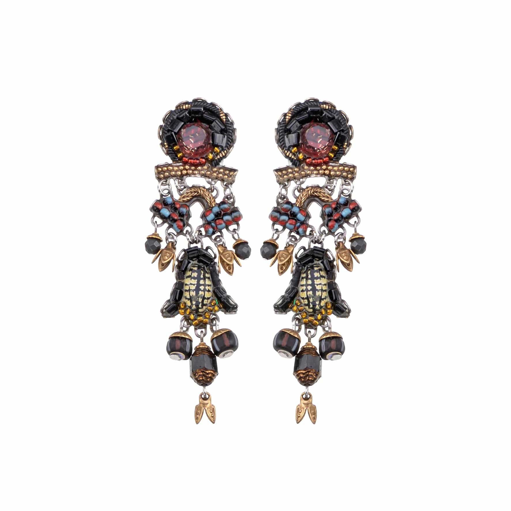 Tiger Eye Kenzo Earrings