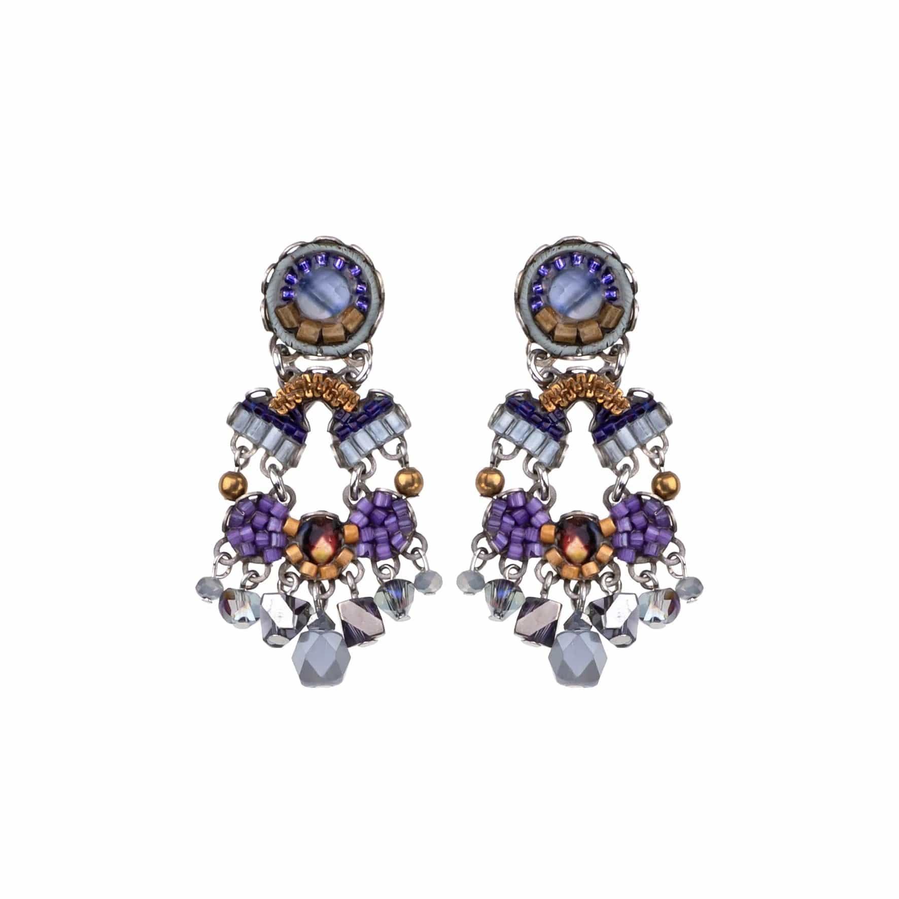 Mystical Grape Rafa Earrings