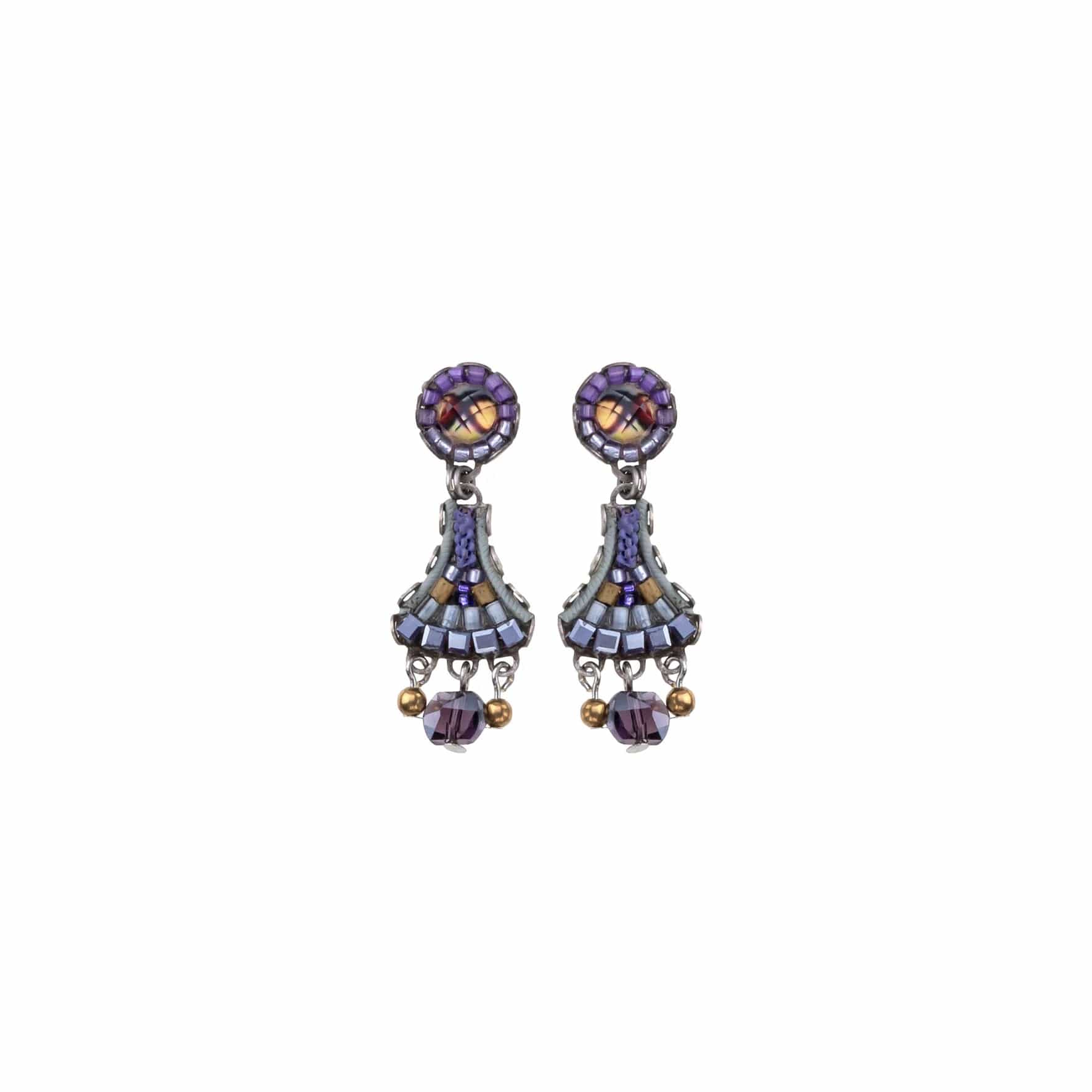 Mystical Grape Wyn Earrings