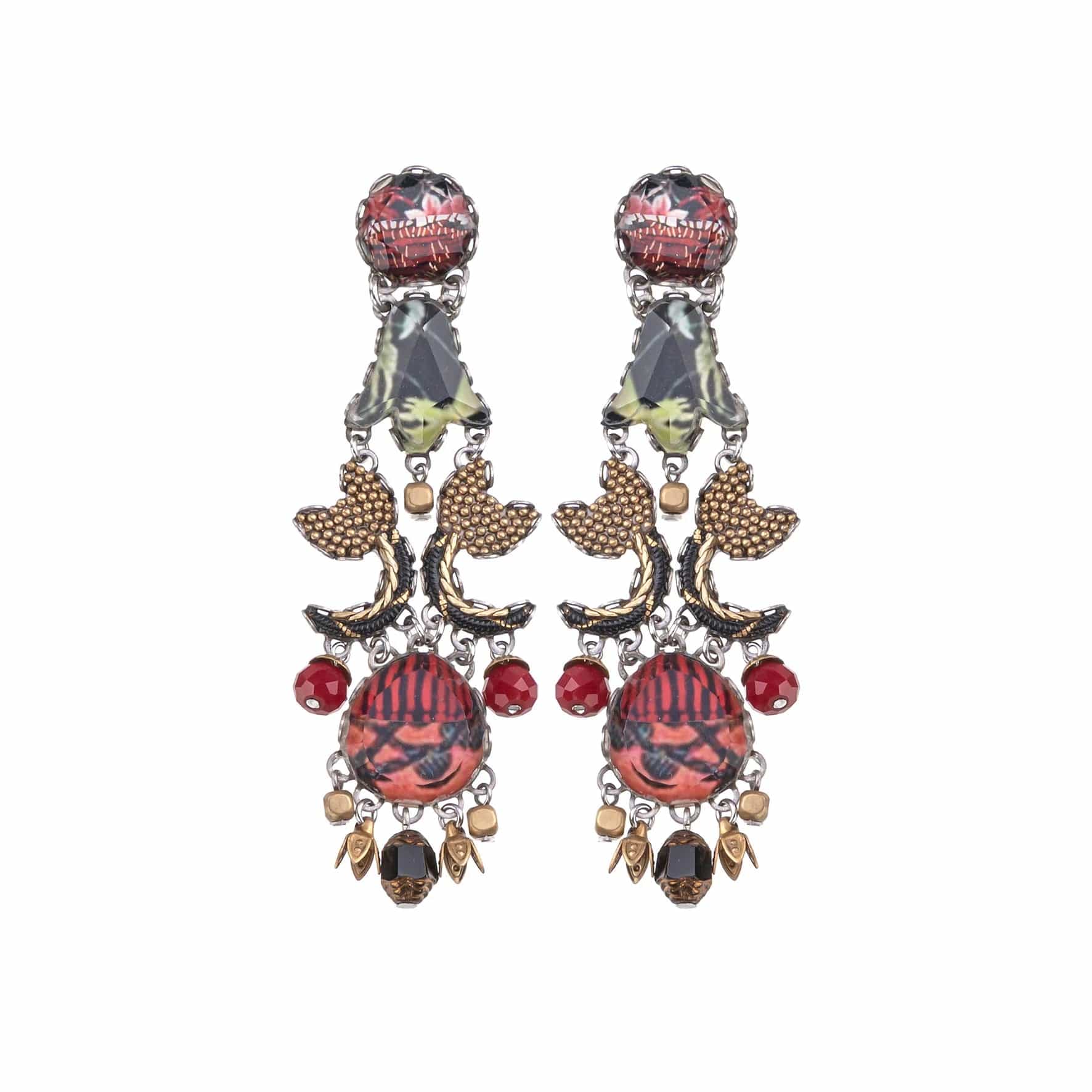 Oriental Hues Davina Earrings