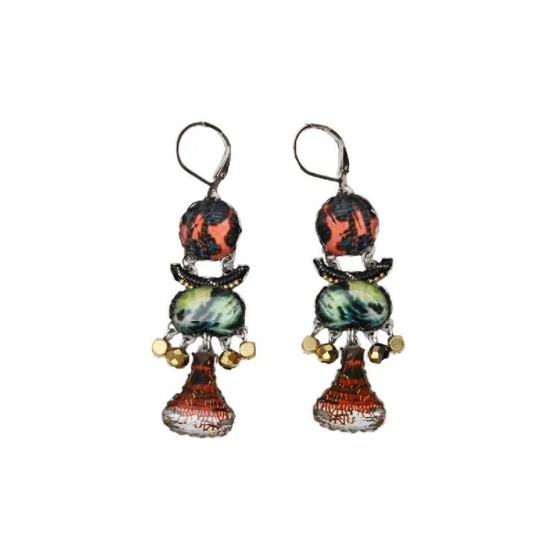 Oriental Hues Earrings