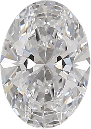 1 Carat D VS1 Oval Lab Diamond