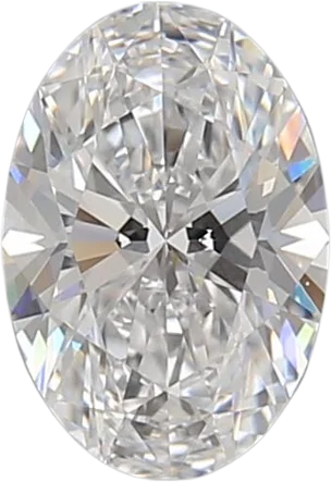 1 Carat D VS1 Oval Lab Diamond