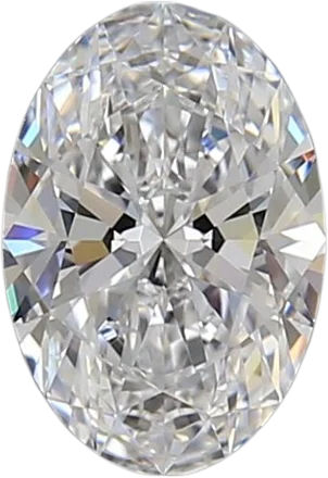 1 Carat D VVS1 Oval Lab Diamond