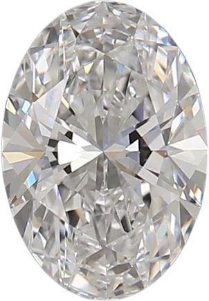 1 Carat D VVS1 Oval Lab Diamond