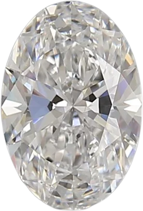 1 Carat D VVS2 Oval Lab Diamond