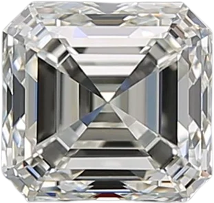 1.01 Carat J VVS2 Asscher Natural Diamond