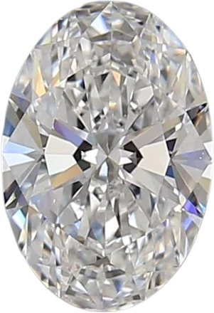 1.01 Carat D VVS1 Oval Lab Diamond