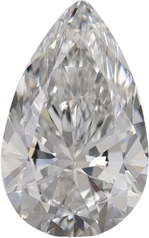 1.01 Carat D VVS2 Pear Lab Diamond