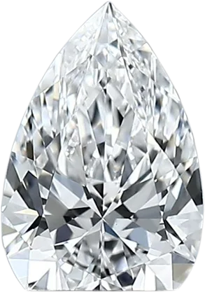 1.01 Carat D VVS2 Pear Lab Diamond