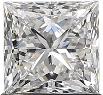 1.01 Carat E VS1 Princess Natural Diamond