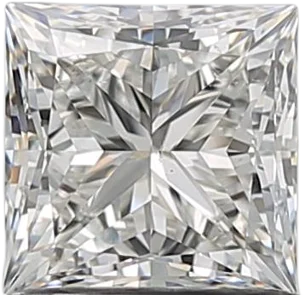 1.01 Carat I VS2 Princess Natural Diamond