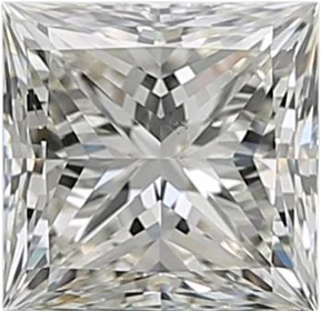 1.01 Carat J VS2 Princess Natural Diamond