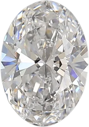 1.02 Carat D VVS2 Oval Lab Diamond