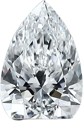 1.02 Carat D VVS1 Pear Lab Diamond