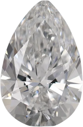 1.02 Carat D VVS2 Pear Lab Diamond