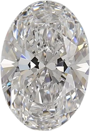 1.03 Carat D VVS1 Oval Lab Diamond