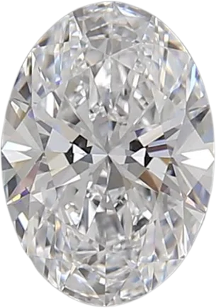 1.04 Carat D VVS1 Oval Lab Diamond