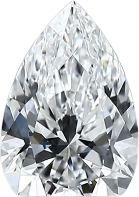 1.04 Carat D VVS1 Pear Lab Diamond