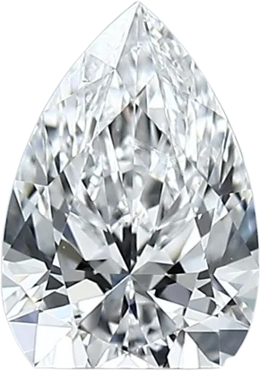 1.04 Carat D VVS2 Pear Lab Diamond