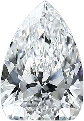 1.04 Carat D VVS2 Pear Lab Diamond