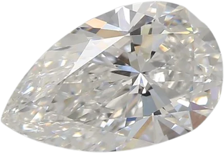 1.04 Carat E VVS2 Pear Lab Diamond