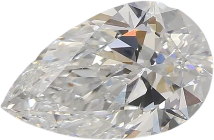 1.05 Carat D VVS2 Pear Lab Diamond