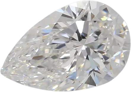 1.05 Carat D VVS2 Pear Lab Diamond