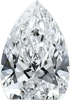 1.05 Carat D VVS2 Pear Lab Diamond