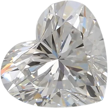 1.06 Carat F VVS2 Heart Lab Diamond