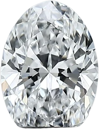 1.07 Carat D VVS2 Oval Lab Diamond