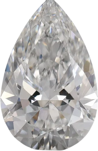 1.07 Carat E VVS2 Pear Lab Diamond