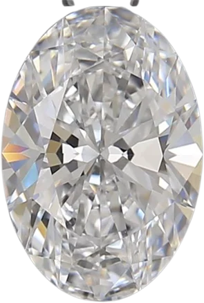 1.08 Carat D VVS1 Oval Lab Diamond