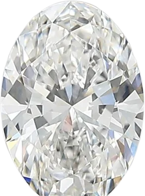 1.08 Carat E VVS1 Oval Lab Diamond