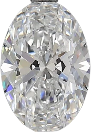 1.12 Carat D VVS2 Oval Lab Diamond