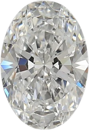 1.17 Carat D VVS1 Oval Lab Diamond