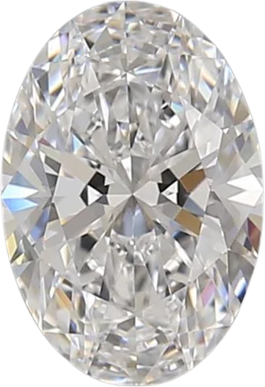 1.21 Carat D VVS1 Oval Lab Diamond